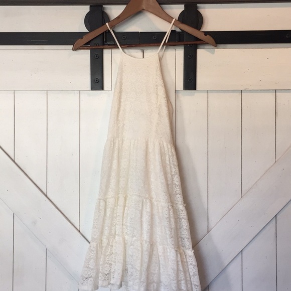 White Lace Abercrombie and fitch dress - Picture 2 of 9